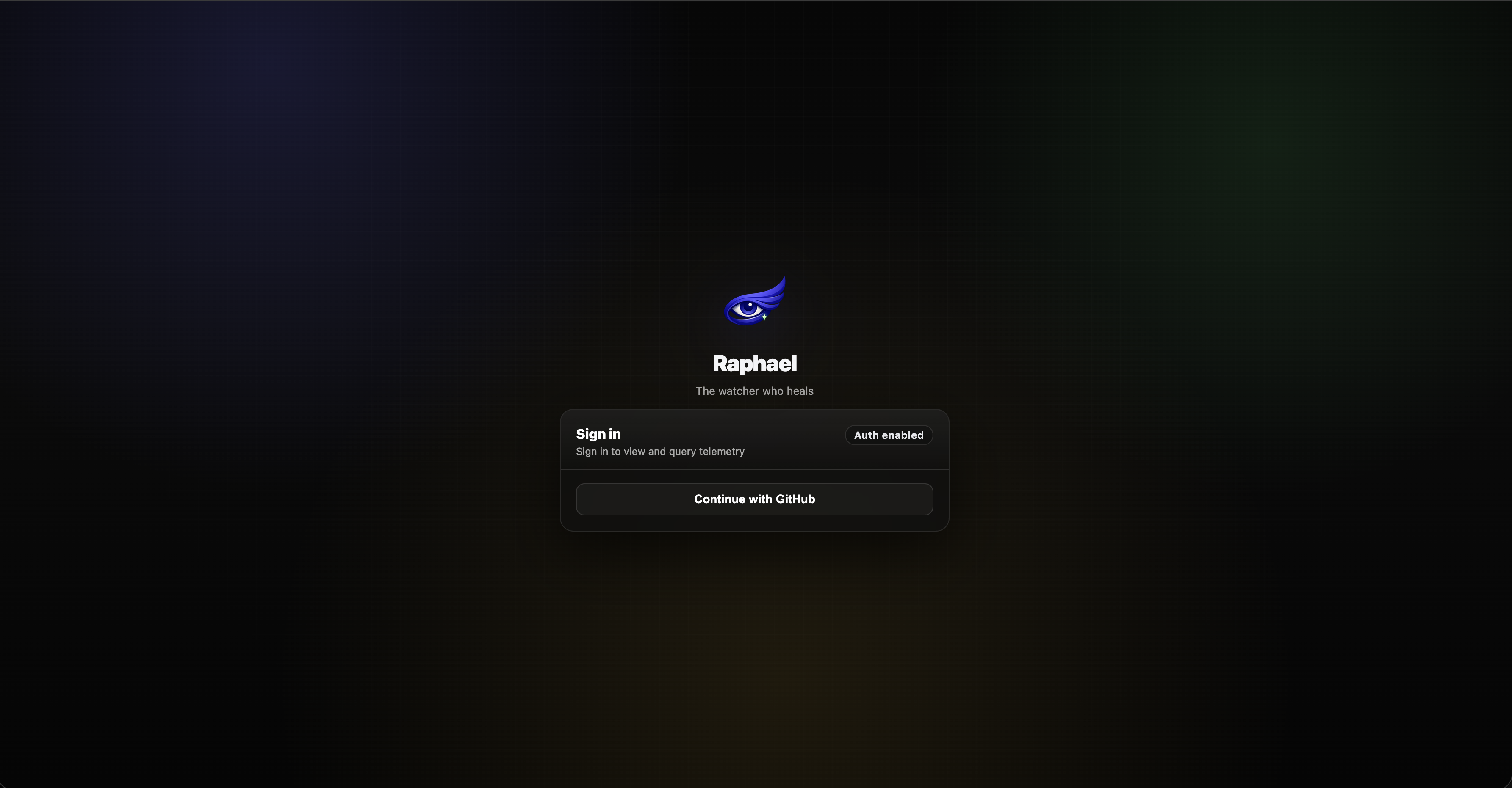 GitHub OAuth Sign-In